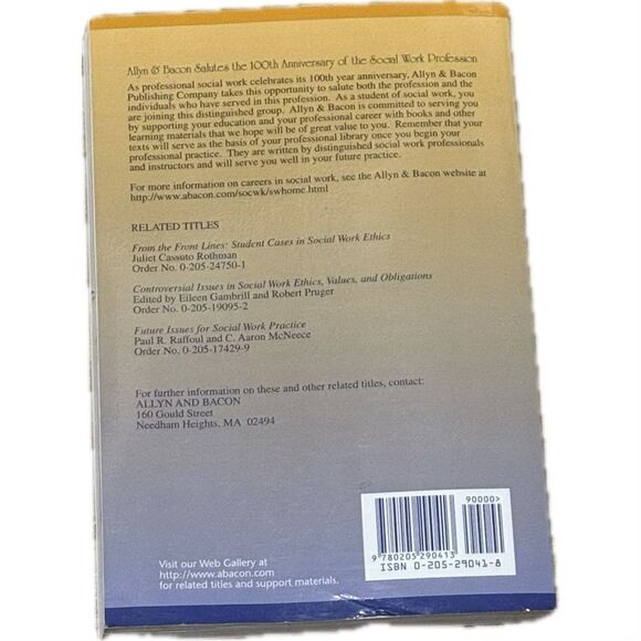 Resolving Ethical Dilemmas in Social Work Practice - Paperback - - Picture 2 of 3